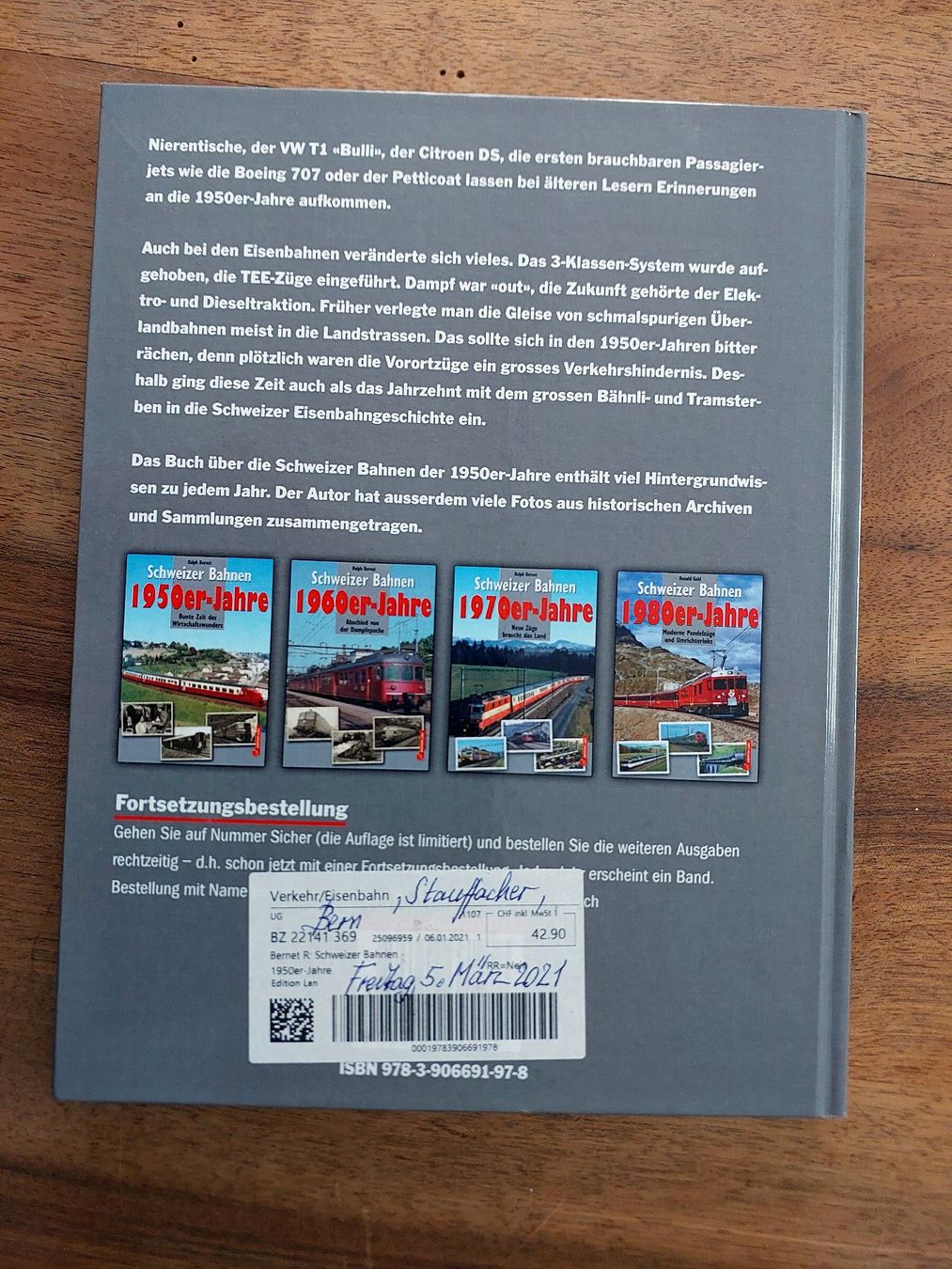 Libri: Schweizer Bahnen 1950er-Jahre - Ralph Bernet – Usato da Schönenwerd venduto da Steidi 9