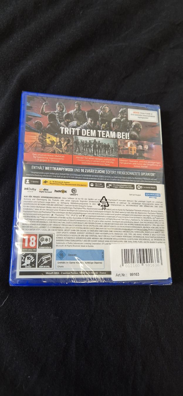 Giochi: PS5 Rainbow Six Siege Elite Edition neu  – Nuovo e nell'imballaggio originale da Wettswil venduto da ScorPionRaCing 1