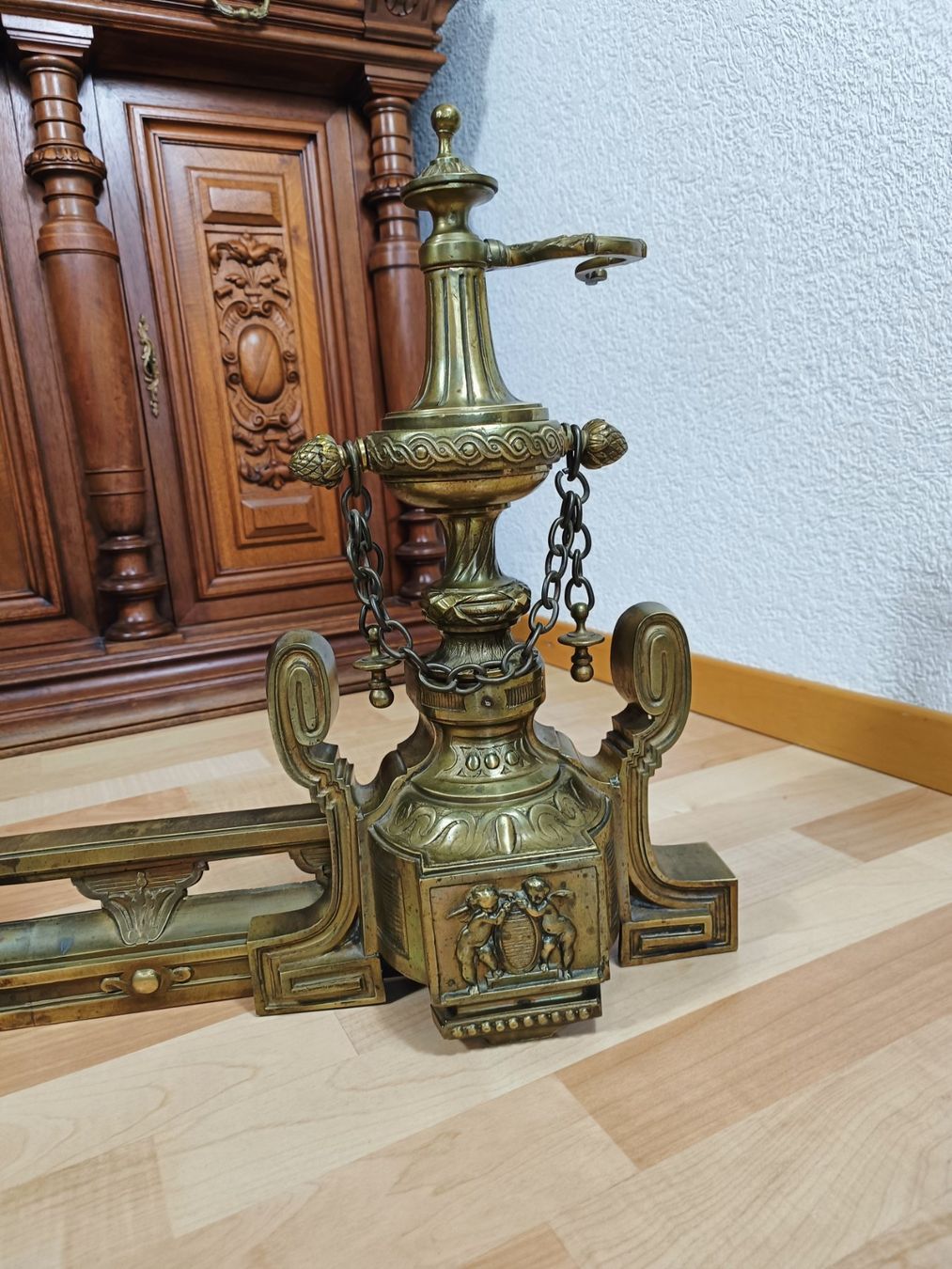 Alle Werkzeuge: Antike Kamingarnitur Messing verstellbar – Gebraucht aus Steffisburg von ZeitReise_ 4