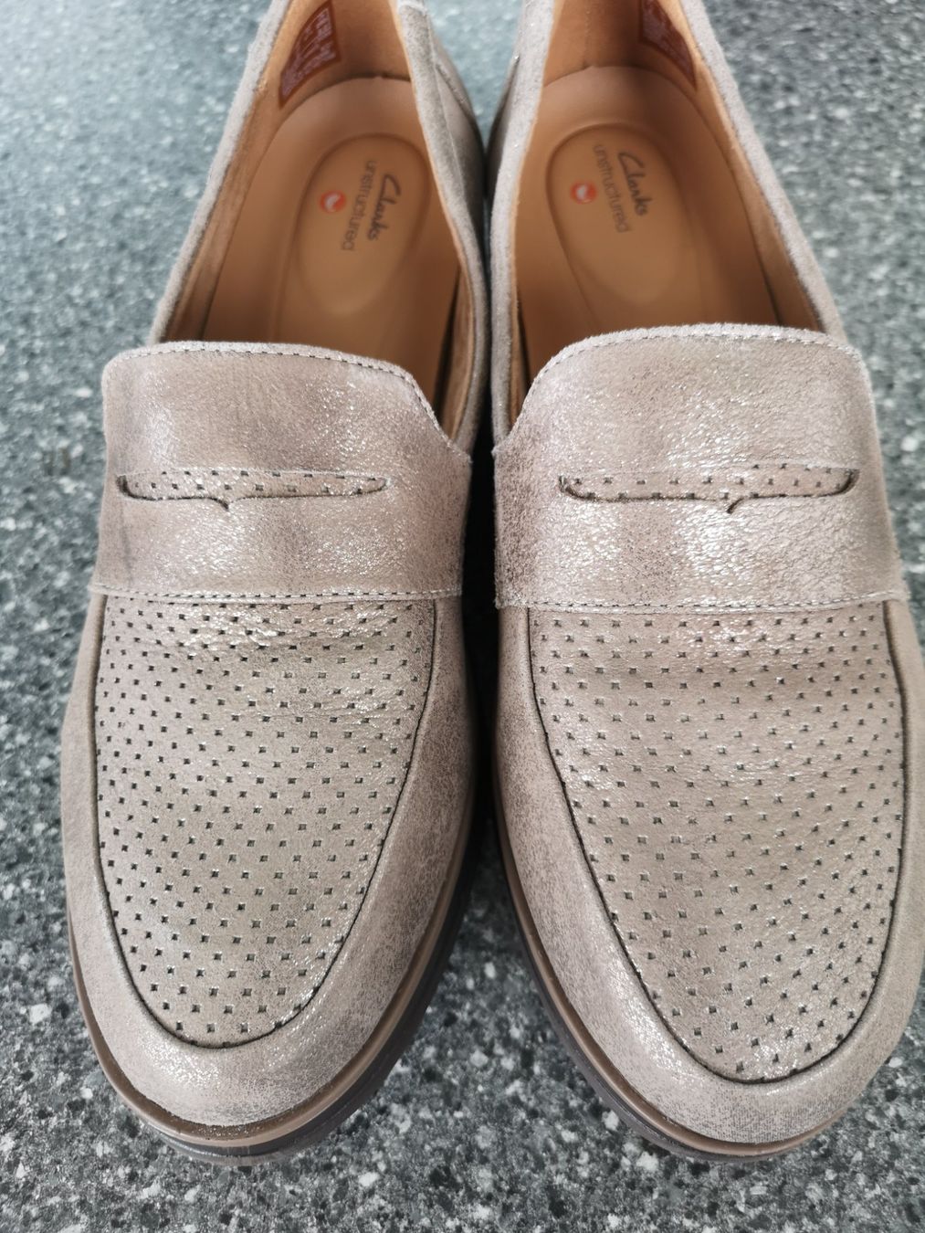 Clarks Scarpe da donna: Mocassin Clarks doré – Nuovo (secondo la descrizione) da Nyon venduto da bicounette66 1