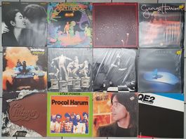 24 Rock und Pop LP's - 70's 80's - diverse Interpreten