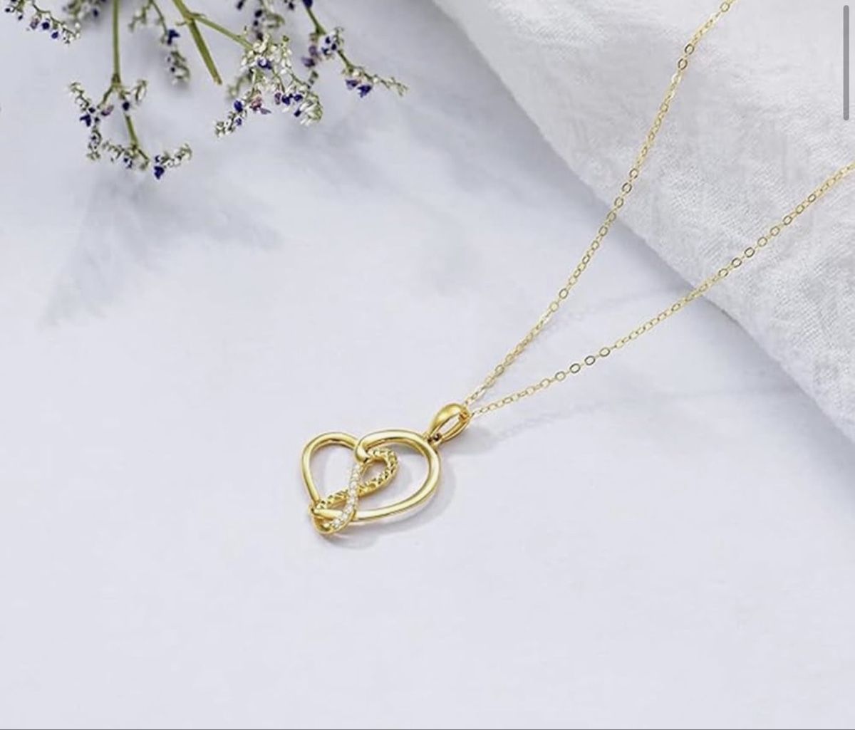 Ketten: 375/9K Echtgold Herz Kette – Neu und originalverpackt aus Hemmental von GoldWert1 2