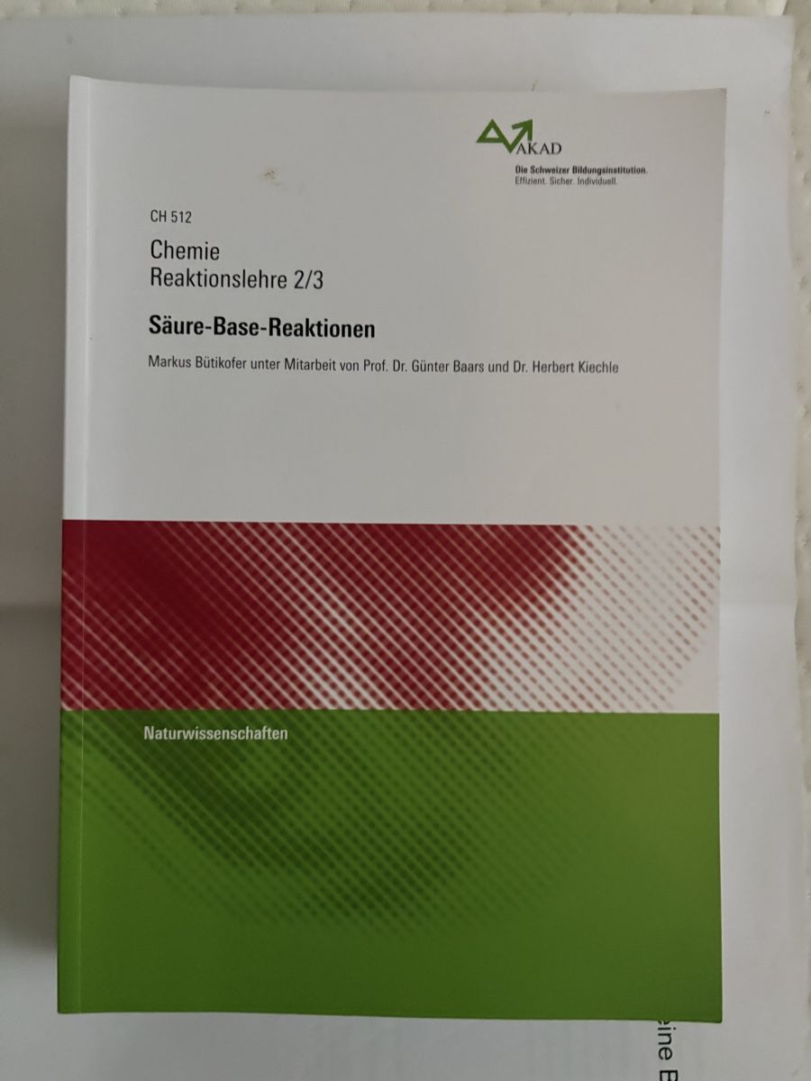 Bücher: Compendio Chemie – Gebraucht aus Allenwinden von ard_gy9p 6