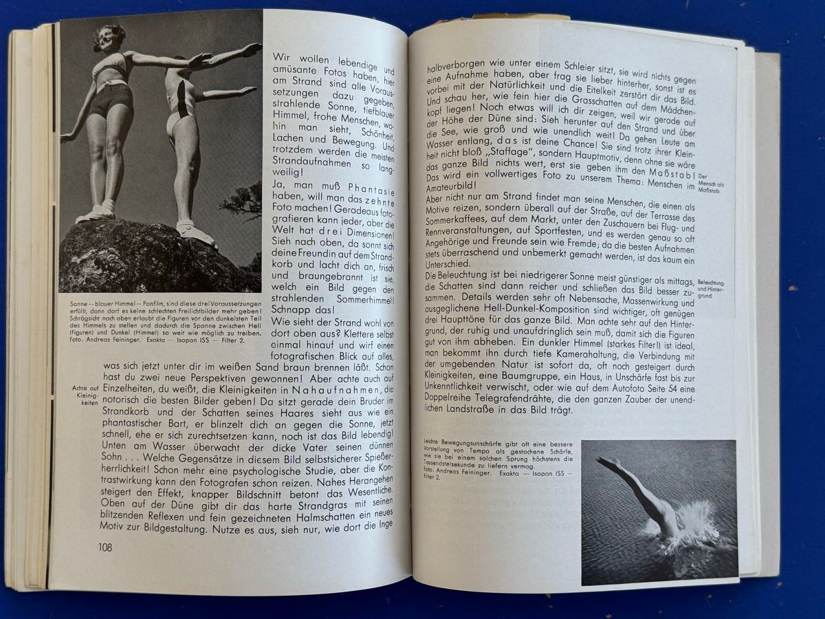 Livres: Feininger Andreas: MENSCHEN VOR DER KAMERA.  1937 – D'occasion à Adliswil par buch_und_kunst 5