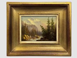 Antikes Berner Landschaftsbild
