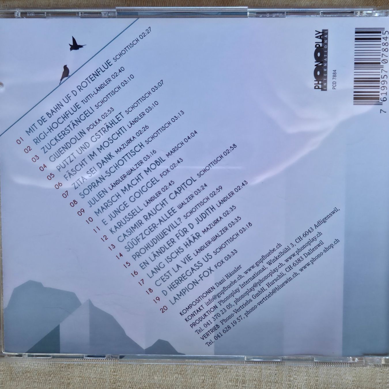 CD: Dani Häusler Walter Fölmi Gupfbuebe – Usato da Dintikon venduto da Vexi 1
