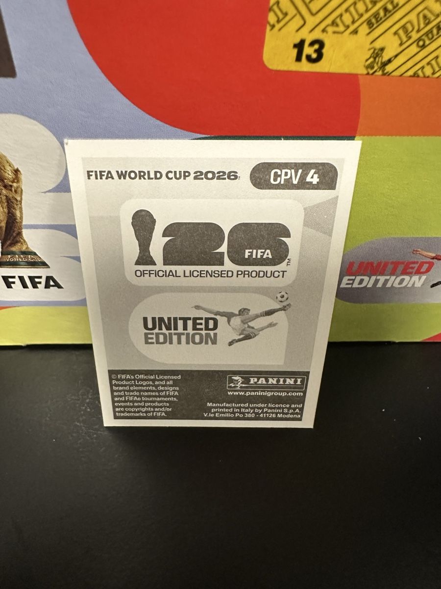 Panini Carte collezionabili: CPV 4 - Panini WM 2026  – Nuovo (secondo la descrizione) da Kreuzlingen venduto da Bes-GamingCollection 1