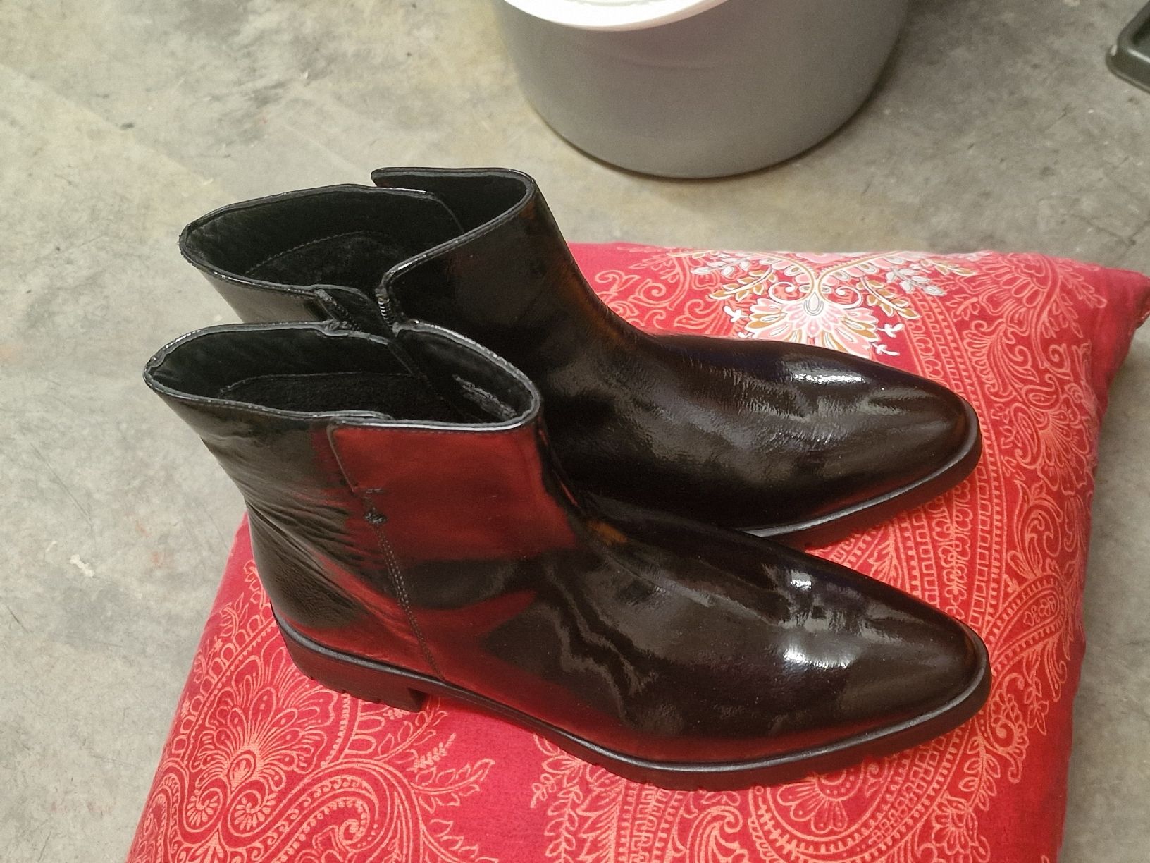Scarpe da donna: Lackleder Schuhe schwarz – Nuovo (secondo la descrizione) da Flawil venduto da Monika3008 1