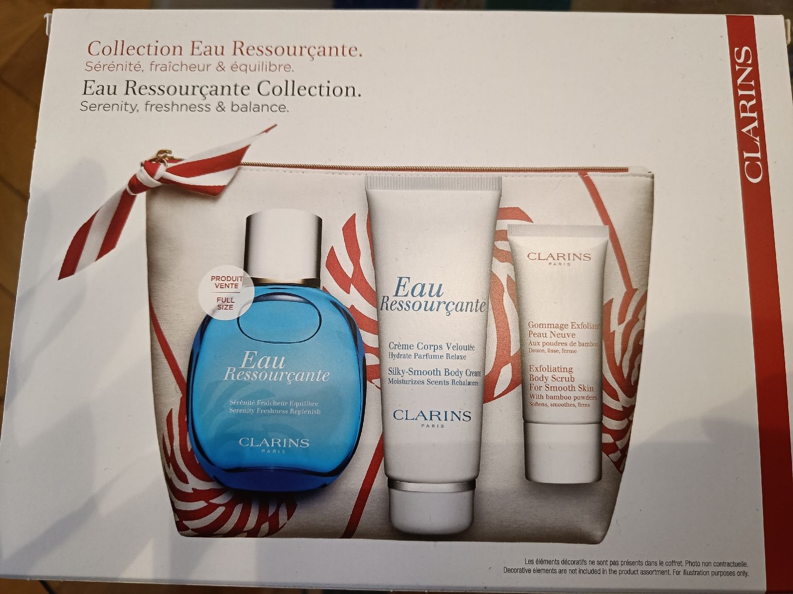 Clarins Idratazione: COFFRET EAU RESSURÇANTE CLARINS – Nuovo e nell'imballaggio originale da Genève venduto da Kamajan 1