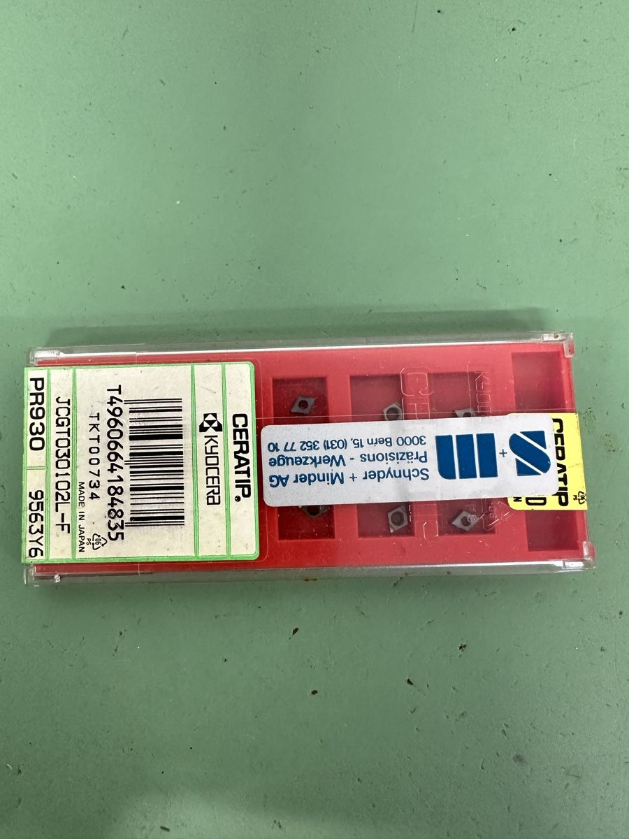 Tous les outils: Dreheinsatz, Turning inserts. – Neuf avec emballage d'origine à Aarberg par SNMachines 1