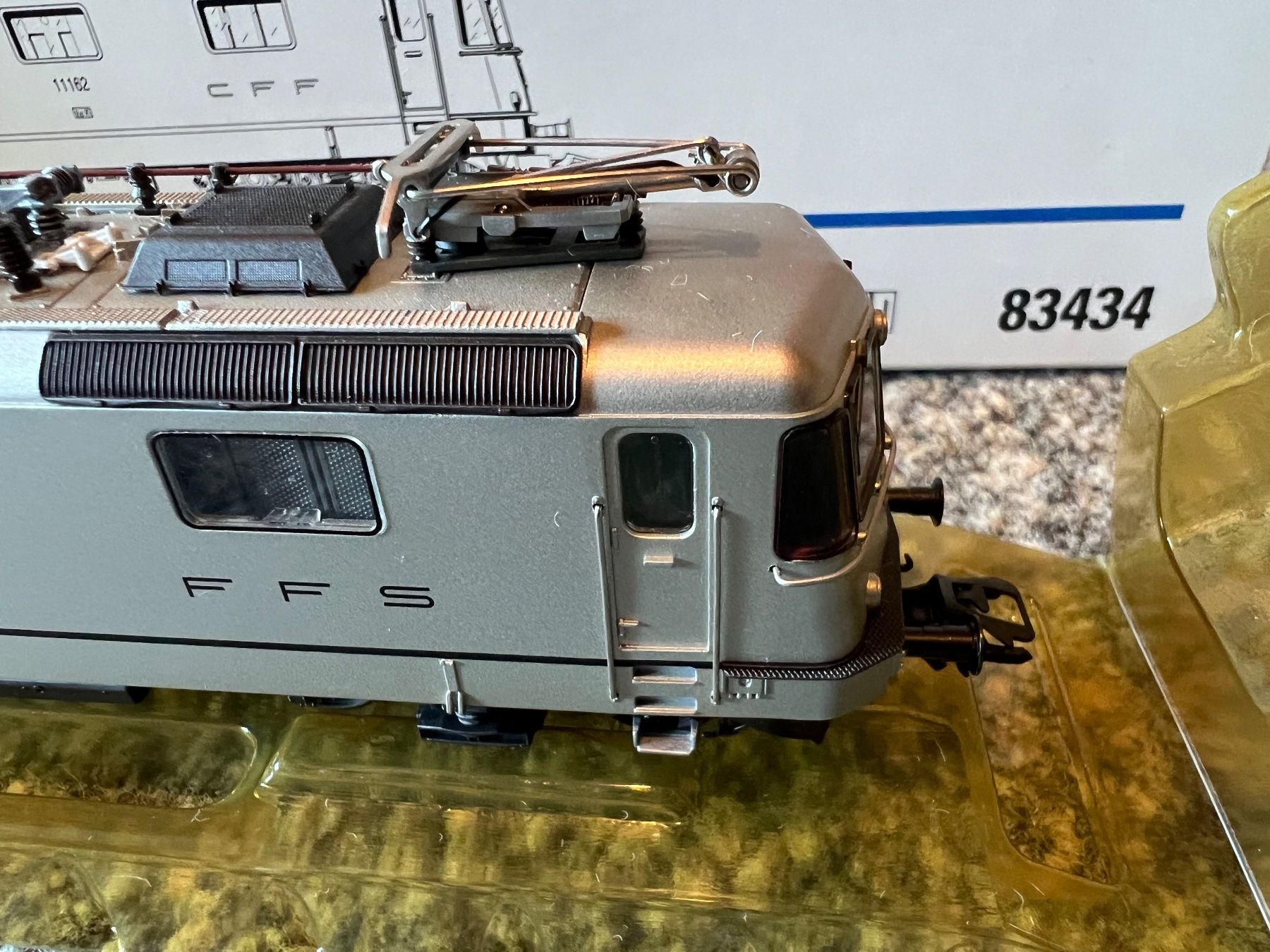 Märklin Modelleisenbahnen: Märklin 83434 Re 4/4 II SBB Techno Argent Digital – Neu (gemäss Beschreibung) aus Sion von noe_b5w8 4