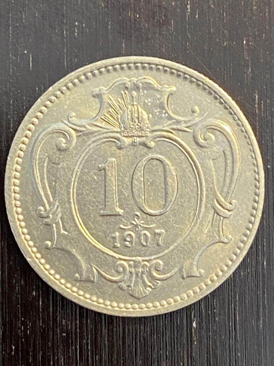 Tutti le monete: Autriche, 10 Heller 1907 Nickel – Usato da Corsier-sur-Vevey venduto da Ginoarturo