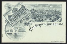 Mondschein-Lithographie Lausanne, Tribun
