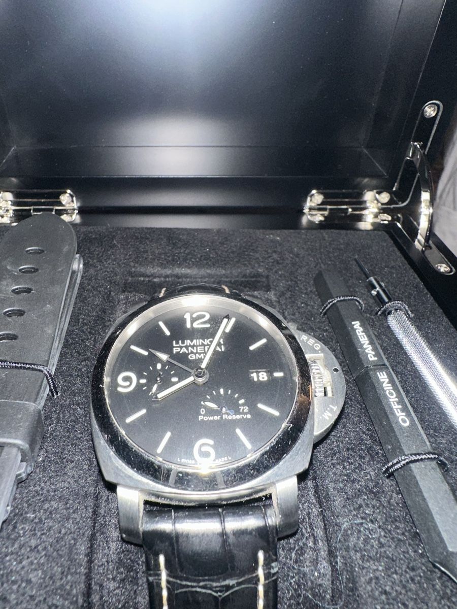 Panerai Uhren: Panerai Luminor GMT, Top Zustand, Full Set – Neu (gemäss Beschreibung) aus Zürich von yvonne.knoblauch 2