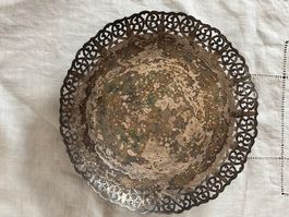 Petit vide poche "non nettoyé en argent"