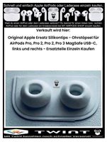 Original Apple AirPods Pro 3 Ohrtips Silikontips Gr. XXS