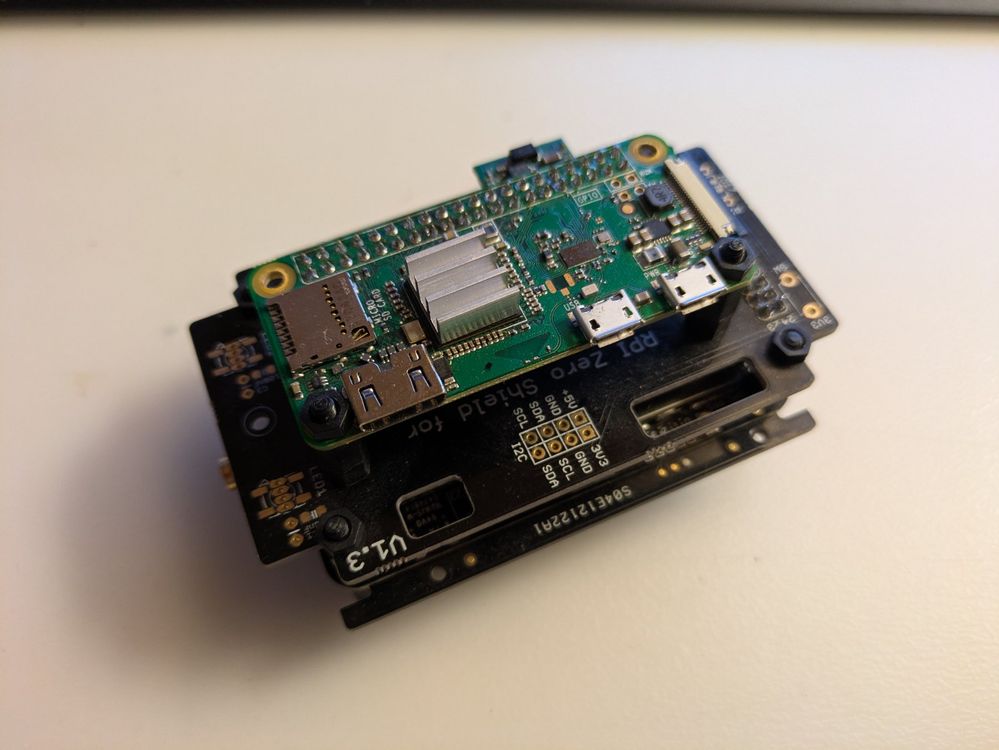 Raspberry Pi Zero W mit LoRa Gateway Shield 868 TTN (Gebraucht) in ...