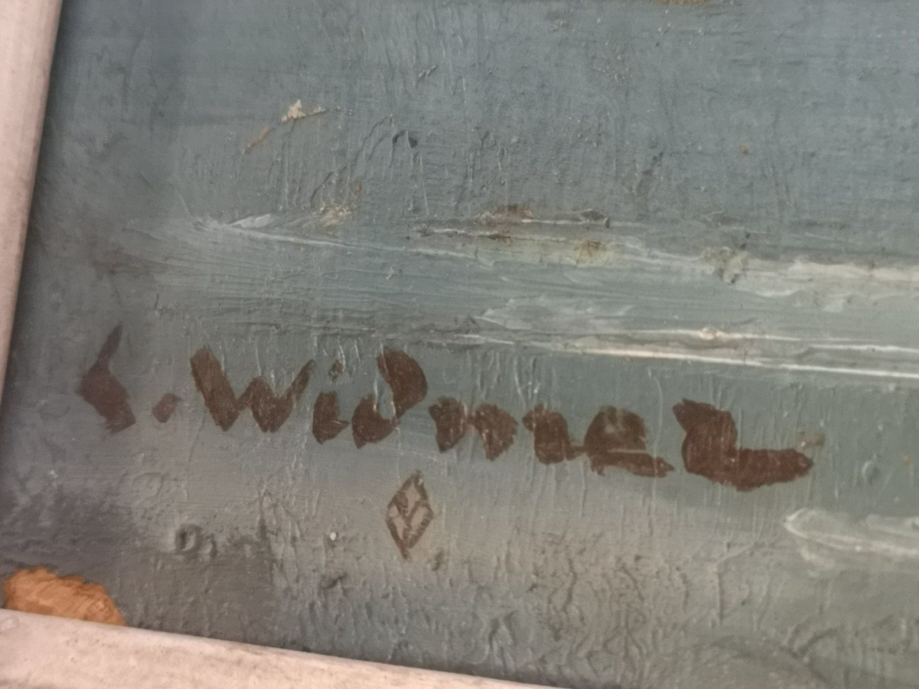 Dipinti: HUILE SUR PANNEAU SIGNÉE WIDMER – Usato da Genève venduto da Qanil77 7