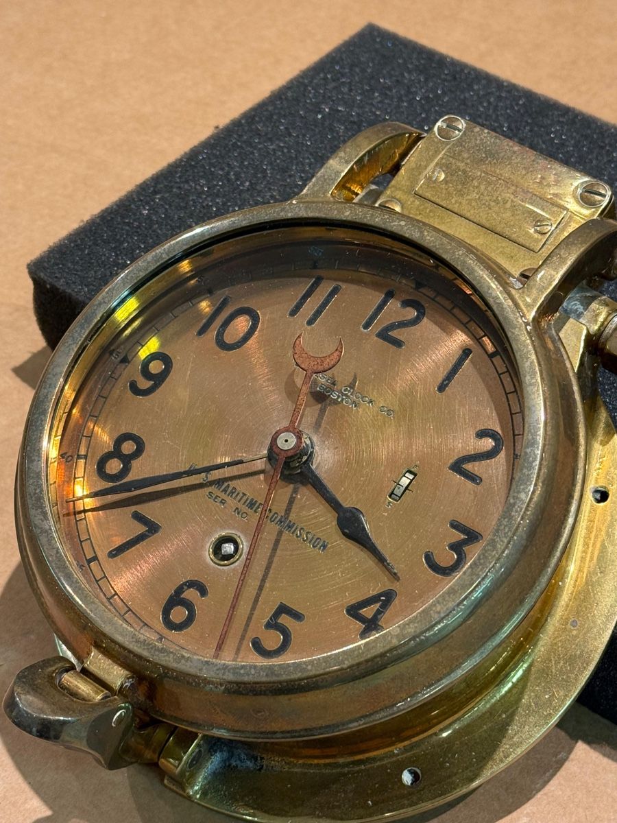 Uhren: Antike Schiffschronometer - CHELSEA CLOCK CO. BOSTON  – Gebraucht aus Zofingen von GrosisWonderkeller 3