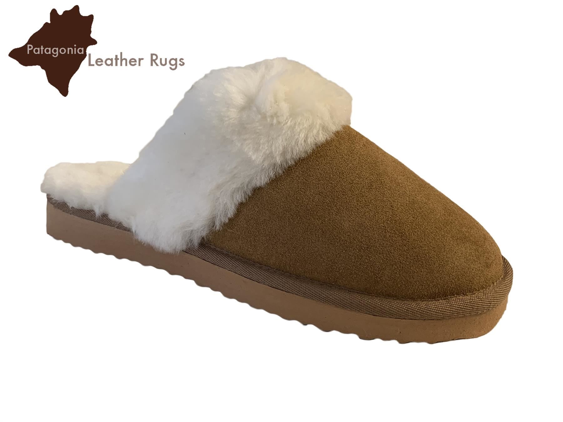 Scarpe da donna: Pantoffel neu echt Lammfell – Nuovo e nell'imballaggio originale da Arbedo venduto da patagonialeatherrugs 5