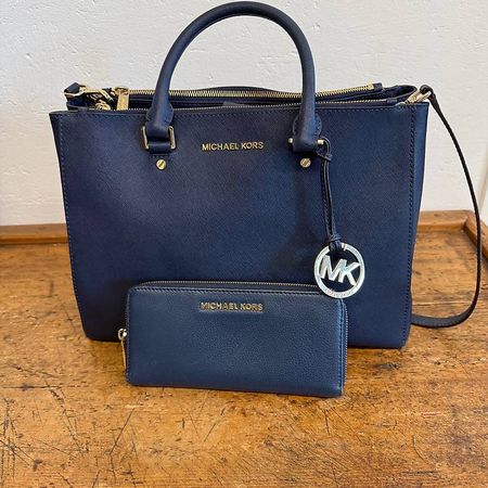 Tasche blau Michael Kors