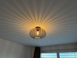 Lindby Deckenleuchte braun, Metall