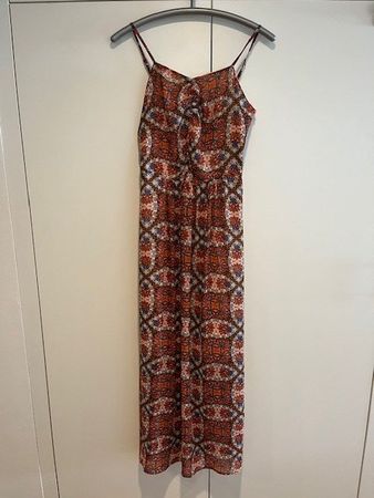 Elegantes oranges Trägerkleid 🧡🟠🧡