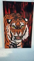 Tiger Ölbild