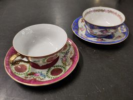 B&C Limoges Porzellan Tassen - Set