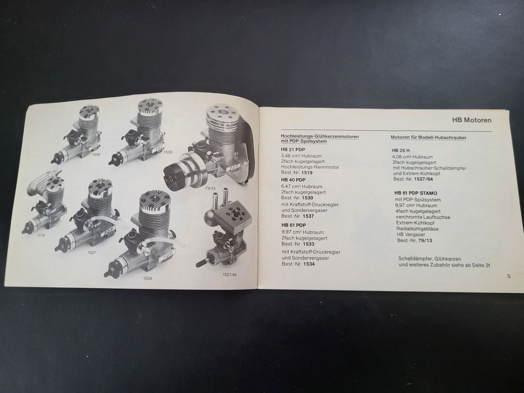 Moteurs: Anleitung Graupner Motoren Vintage – D'occasion à Bärschwil par Hero_63 1