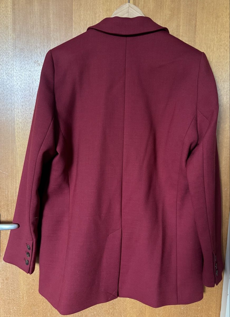 Sezane Giacche: Veste Chelsea Sézane - bordeaux  – Nuovo e nell'imballaggio originale da Le Lignon venduto da mae_9hql 3