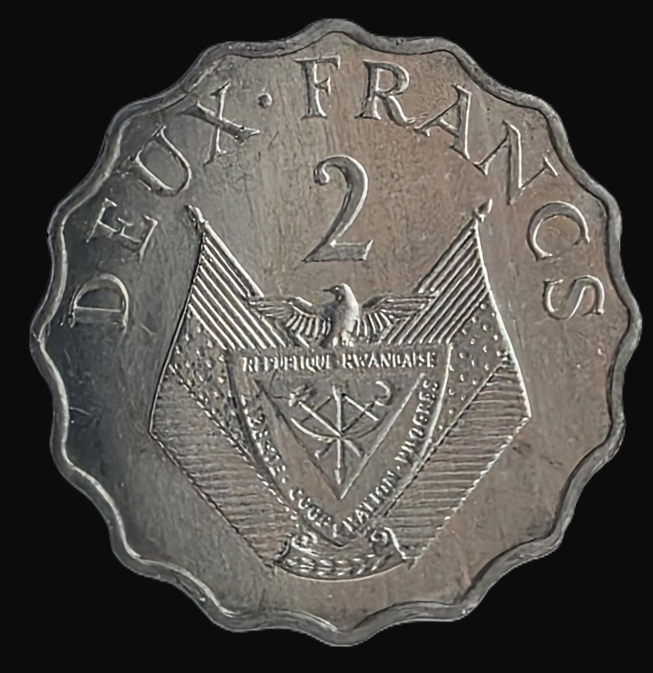 Toutes les monnaies: RWANDA 2 FRANCS 1970 – D'occasion à winterthur par CoinPassion