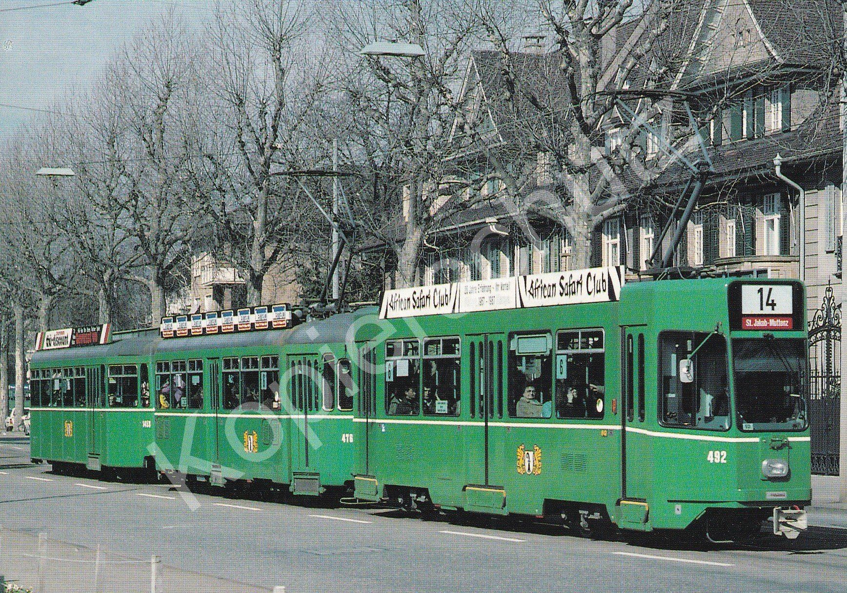 Ansichtskarten: Strassenbahn Basel BVB Dreiwagenzug – Neu und originalverpackt aus Ettingen von Pantograph163