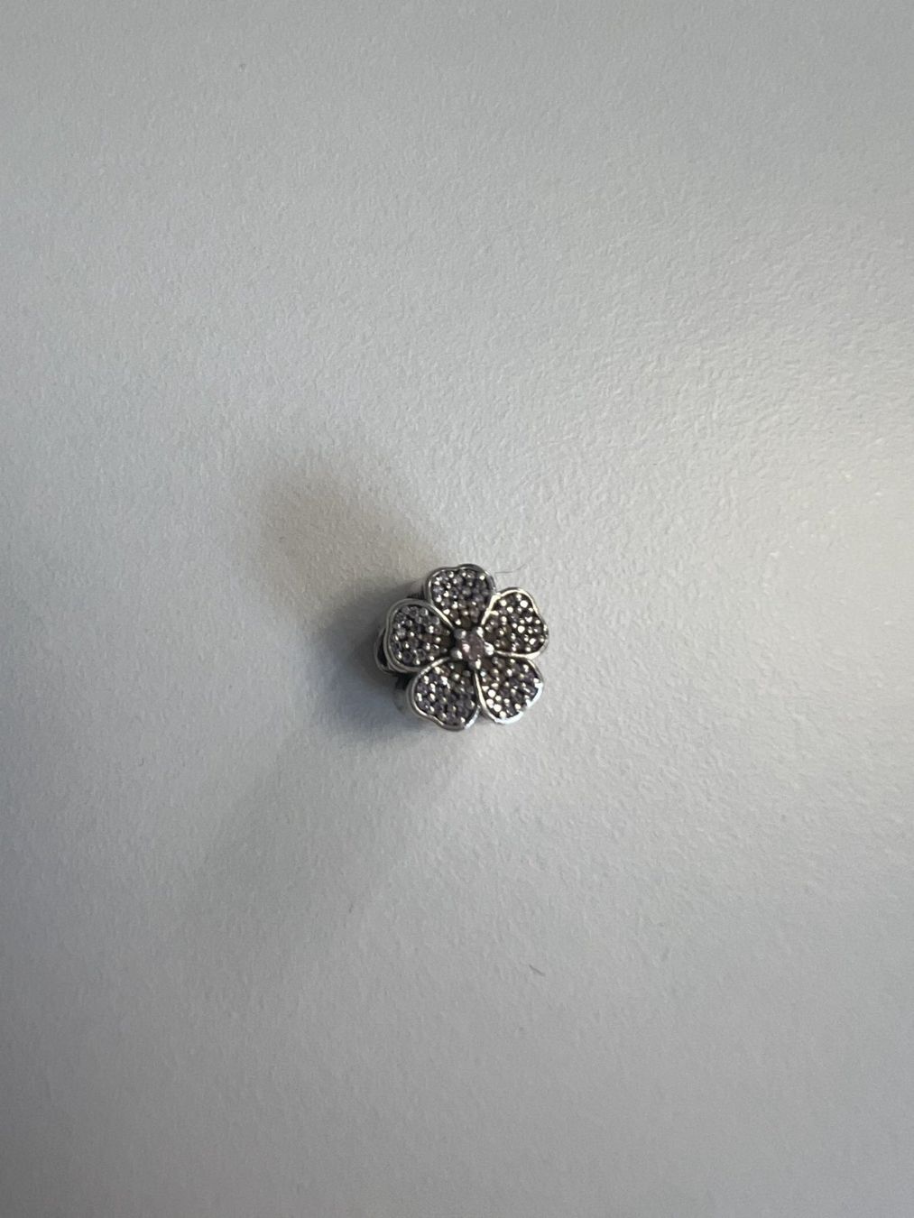 Pandora Ciondoli: Pandora Charm Blüte/Blume Glitzer – Usato da Klosters venduto da jasmin-91