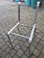 6 Stk. Stuhlgestelle (Chromstahl)