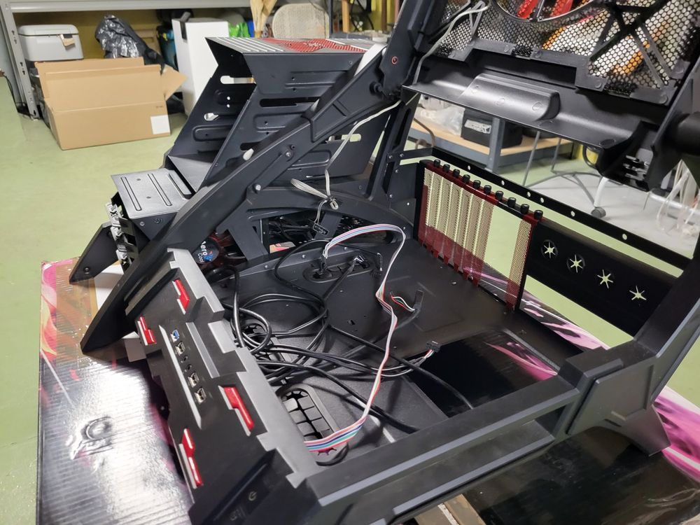 Custodie: Aerocool Strike-X Air offenes PC Gehäuse – Nuovo (secondo la descrizione) da Turgi venduto da Kempter 1