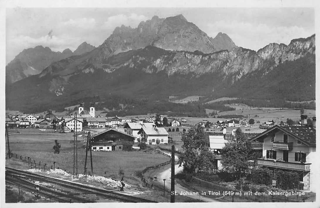 Cartoline postali: 3 besondere Ansichtskarten TIROL, u.a. ALPBACH – Usato da Lufingen venduto da TopAnsichtskarten 2