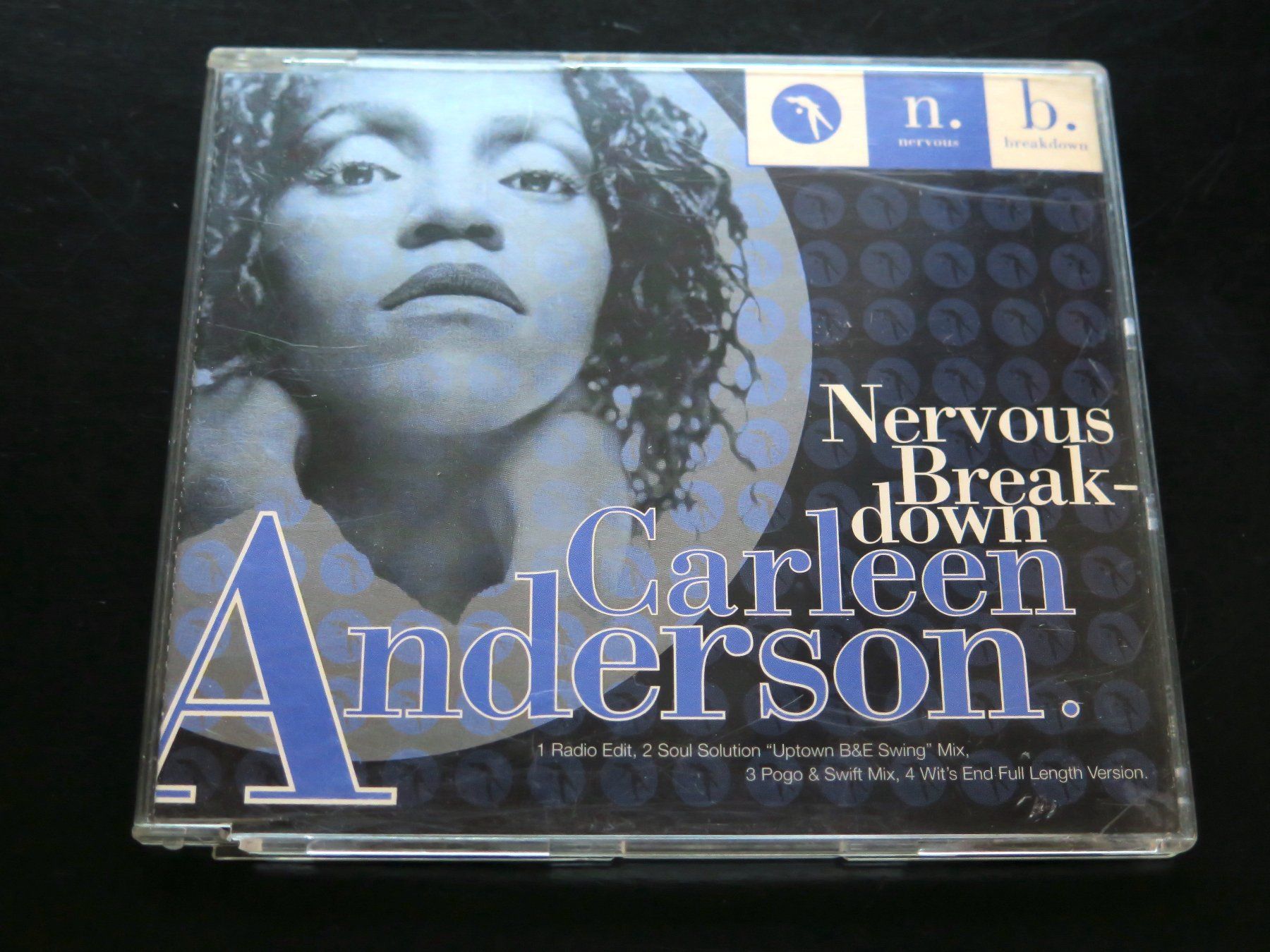 CD: CD-S CARLEEN ANDERSON: Nervous breakdown, 1994, 4 versions – Usato da Bern venduto da Balzamico