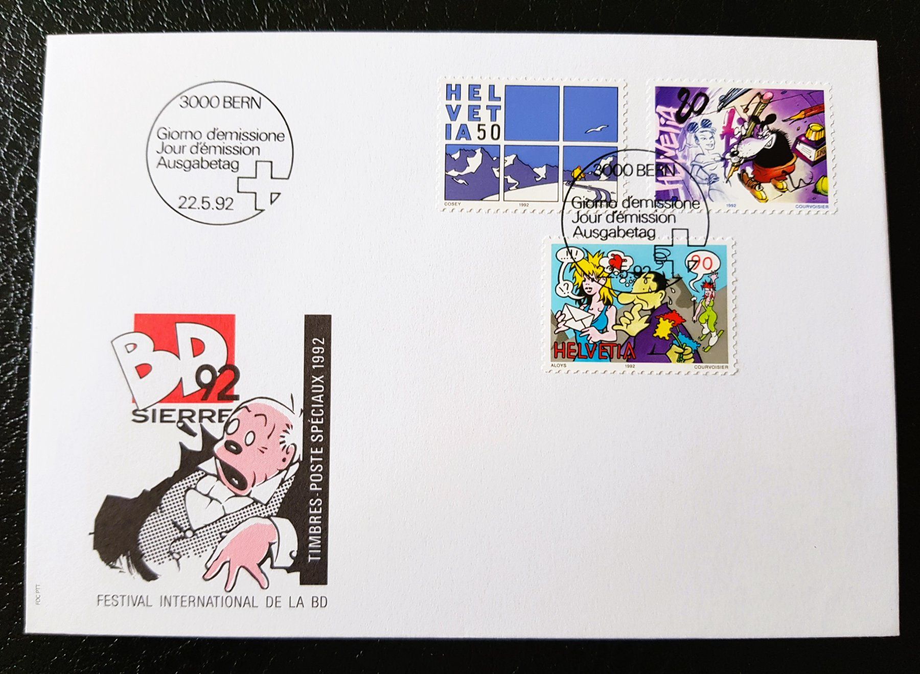 Tutti i francobolli: FDC 1992 Int. Festival in Sierre – Nuovo (secondo la descrizione) da Winterthur venduto da Saba1972