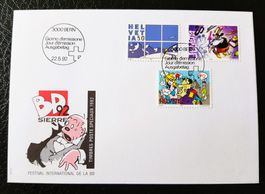 FDC 1992 Int. Festival in Sierre