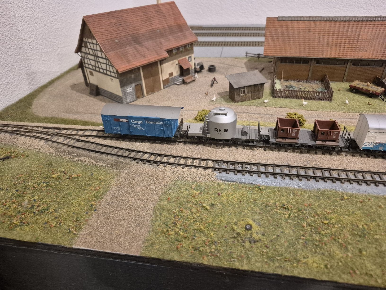 Bemo Modellini di ferrovie: Bemo RhB Güterzug – Usato da Uttigen venduto da Orbrick 6