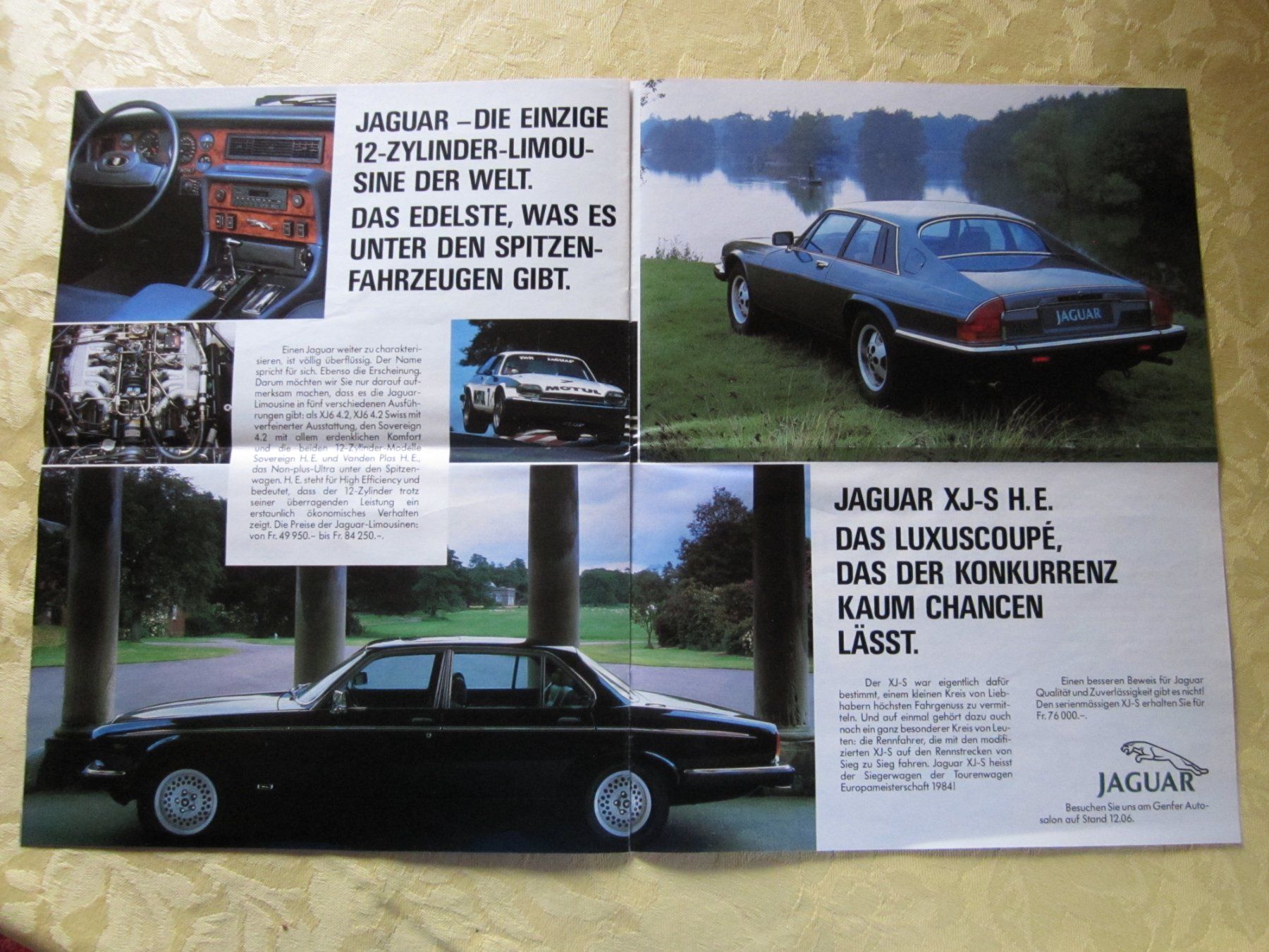 Jaguar Dokumente: Jaguar und andere Marken-Prospekt – Gebraucht aus Binningen von flugi30 1