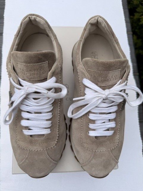 Brunello Cucinelli Scarpe da donna: Brunello Cucinelli - Sneaker Gr.38 - Braun – Nuovo (secondo la descrizione) da Dübendorf venduto da kerstinbrisbane 2
