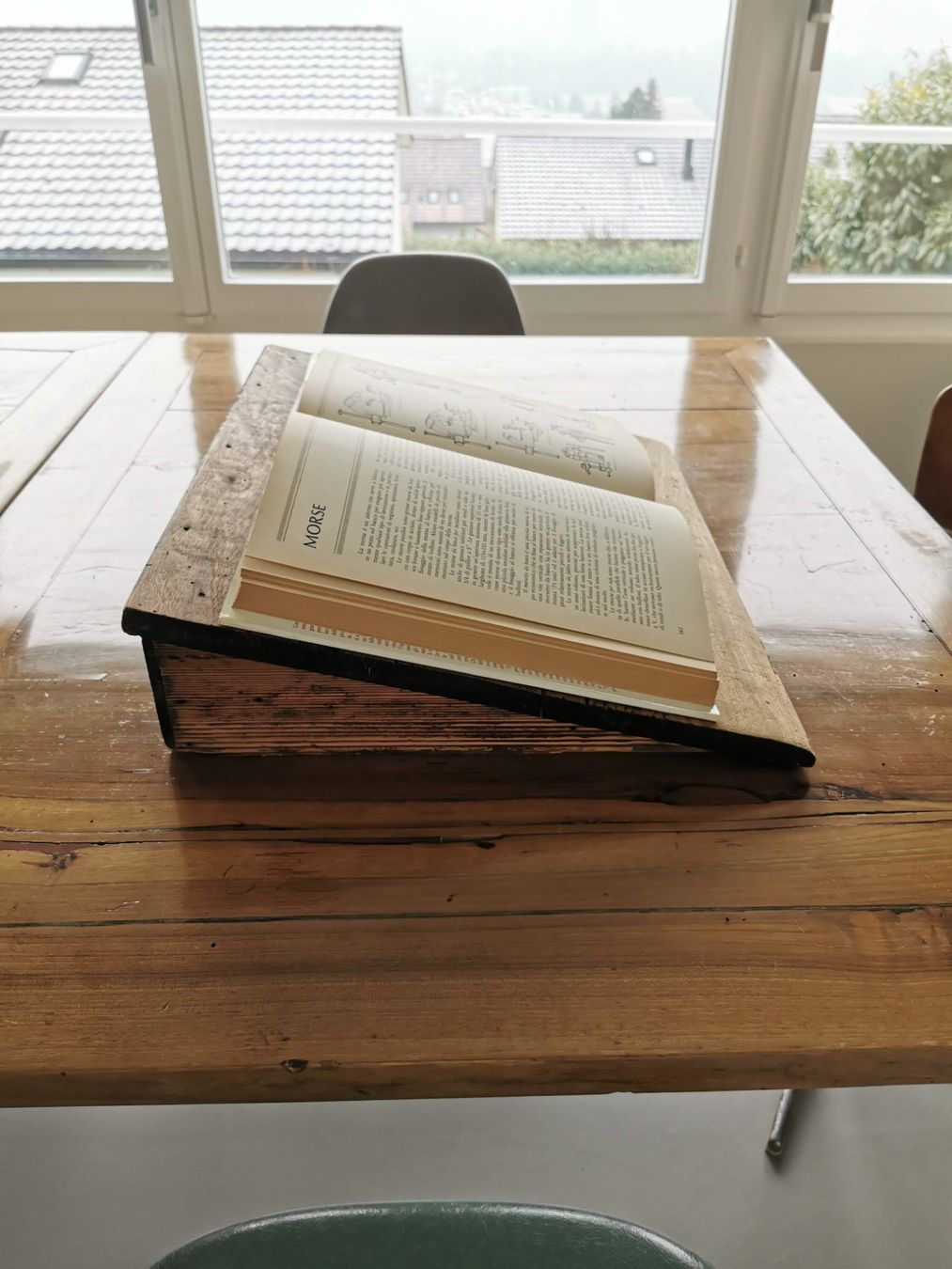 Bücher: Wunderschönes Restaurierter antikes Holzbuchhalter, tragbare – Gebraucht aus Geroldswil von soalle 5