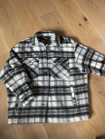 Zara Karo Übergangsjacke Size S