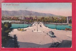 ZÜRICH - QUAIBRÜCKE, 19.9.1916