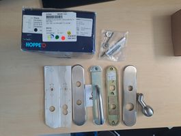 Hoppe Sicherheitsbeschlag (Edelstahl) (Neu)