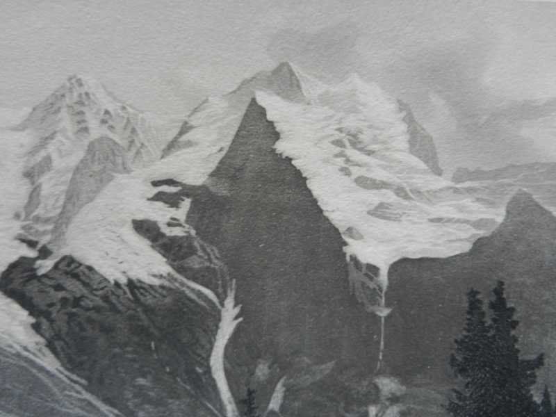 Gravures: Jungfrau Berner Oberland – D'occasion à Risch par Rischli15 8