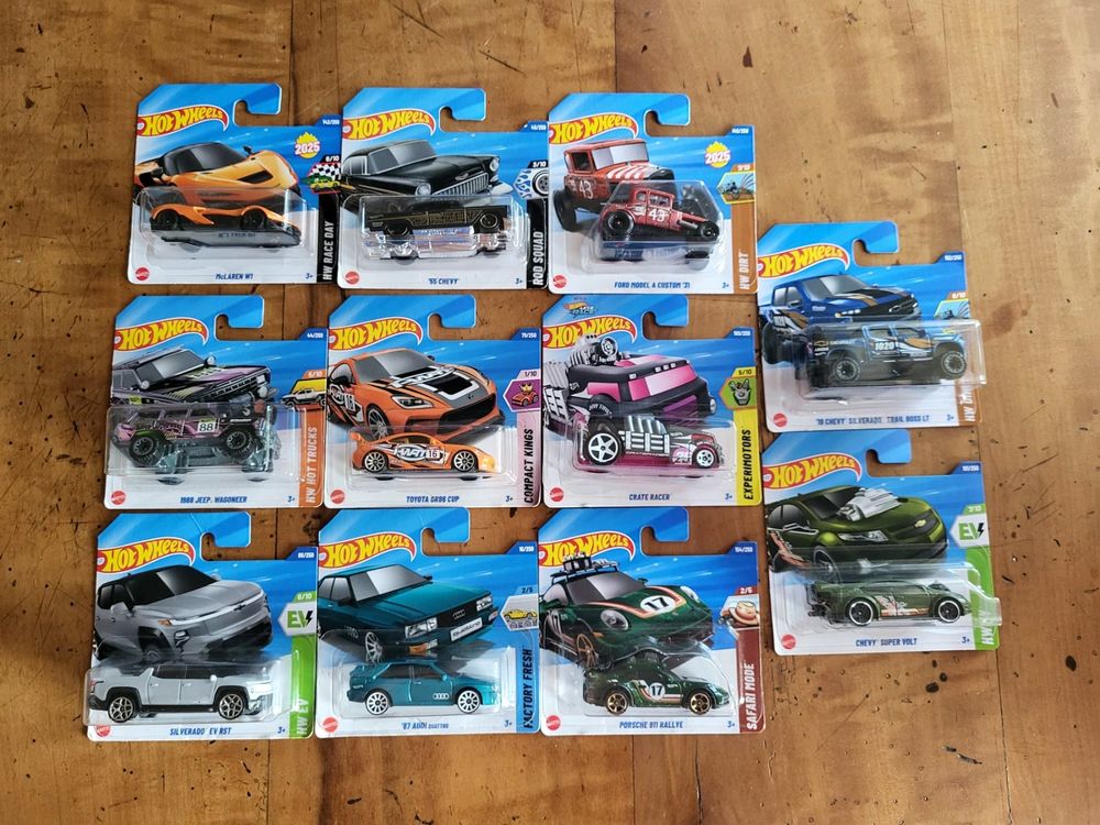 11x Hot Wheels 2025 Porssche 911 Rallye Mclaren Audi Quattro | Kaufen ...