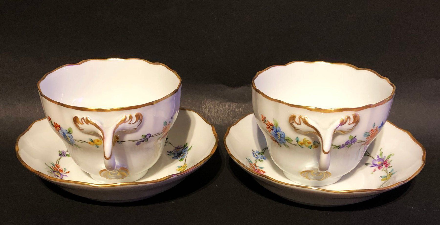 Hutschenreuther Tazze: Hutschenreuther Teetasse mit Untere – Usato da Dübendorf venduto da Orchid18 2